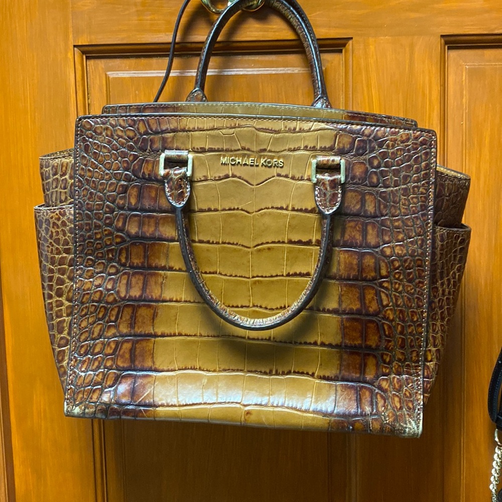 Michael kors brown crocodile bag - Picture 5 of 9